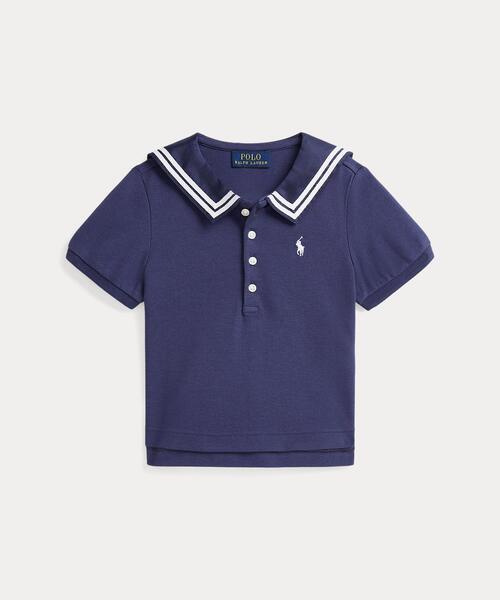 セーラーズ ポロシャツ セーラーズポケット刺繍ポロシャツ [2]サイズ