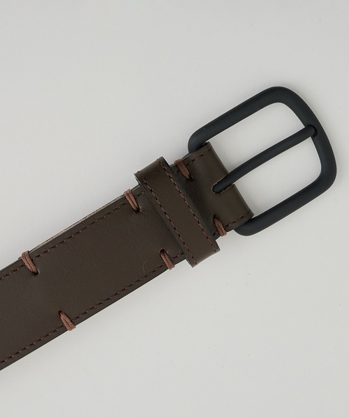 UNITED TOKYO(ユナイテッドトウキョウ)の「COW LEATHER COMFORT BELT(ベルト・メンズ・ブラック/ブラウン・FREE)」の6枚目の写真