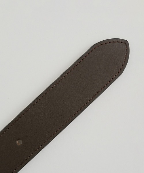 UNITED TOKYO(ユナイテッドトウキョウ)の「COW LEATHER COMFORT BELT(ベルト・メンズ・ブラック/ブラウン・FREE)」の3枚目の写真