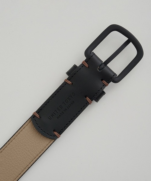 UNITED TOKYO(ユナイテッドトウキョウ)の「COW LEATHER COMFORT BELT(ベルト・メンズ・ブラック/ブラウン・FREE)」の10枚目の写真
