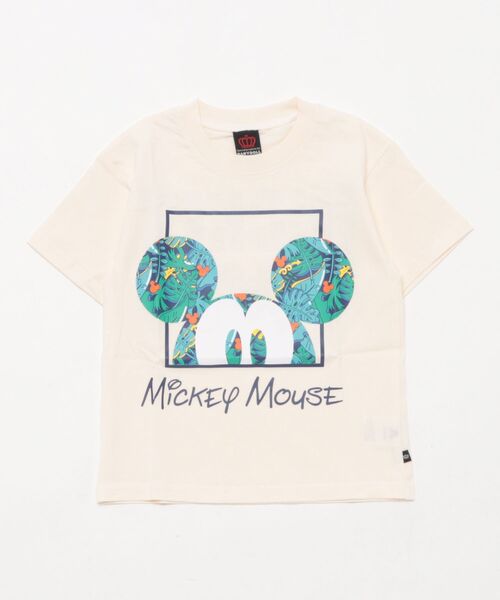 綿100％】 親子お揃い ディズニー リゾート柄Tシャツ 0546K（Tシャツ