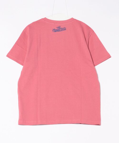 Honeys(ハニーズ)の「エンジェルブルー/ゆるT(Tシャツ/カットソー・レディース・ネイビー/ピンク/ホワイト/ブルー・L/LL/M/S)」の12枚目の写真