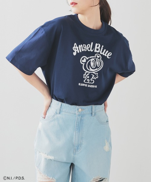 セール】エンジェルブルー／ゆるT（Tシャツ/カットソー