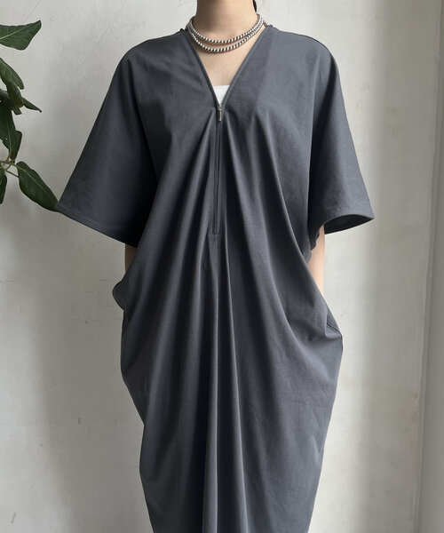 【美品】Doudou ベロアワンピース WEB限定 セール】【WEB限定】2WAY切替ワンピース（ワンピース）｜DouDou