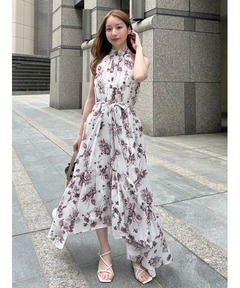 Dahlia Belted Dress（ワンピース）｜Her lip to（ハーリップ