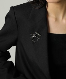 ORLEAN（オルレアン）の「バードモチーフブローチ サージカルステンレス（ブローチ/コサージュ）」