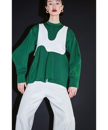 OMMO（オーエムエムオー）の「FLASK PATTERN TOP VEST SET（スウェット）」