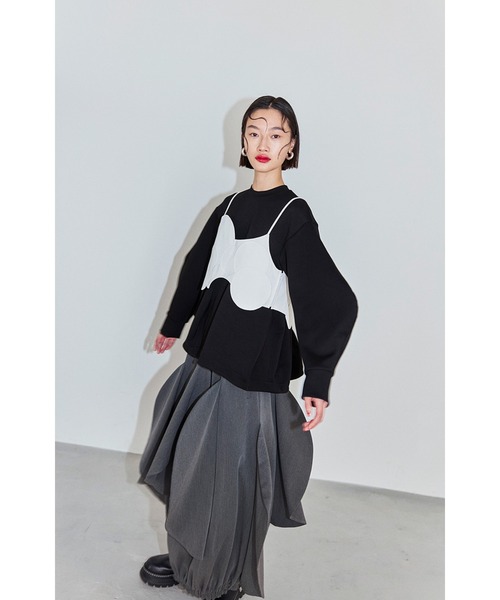 FLASK PATTERN TOP VEST SET（スウェット）｜OMMO（オーエムエムオー