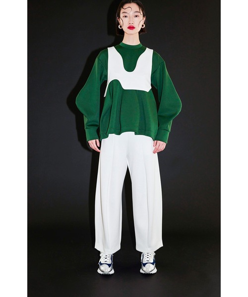 OMMO✴︎✴︎　FLASK PATTERN TOP FLASK PATTERN TOP VEST SET（スウェット）｜OMMO（オーエムエムオー