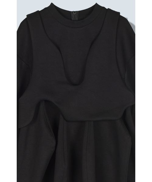 OMMO✴︎✴︎　FLASK PATTERN TOP FLASK PATTERN TOP VEST SET（スウェット）｜OMMO（オーエムエムオー