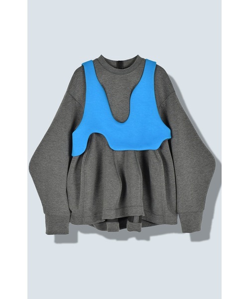 FLASK PATTERN TOP VEST SET（スウェット）｜OMMO（オーエムエムオー