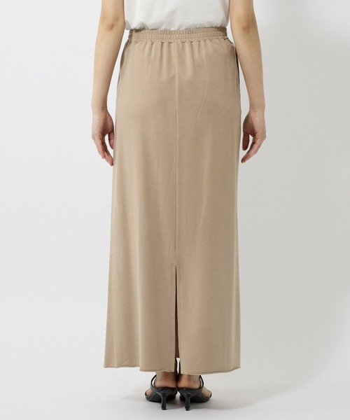 BARNYARDSTORM（バンヤードストーム）の「BARNYARDSTORM / 裏毛カットロングスカート＜セットアップ対応＞（スカート・レディース・チャコールグレー/ベージュ・S/M）」の16枚目の写真