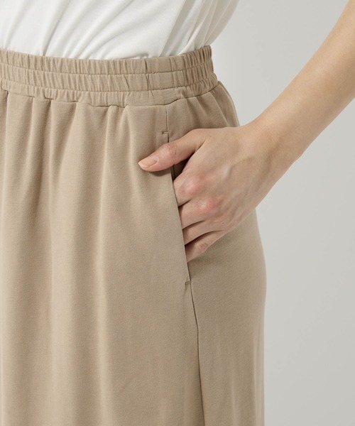 BARNYARDSTORM（バンヤードストーム）の「BARNYARDSTORM / 裏毛カットロングスカート＜セットアップ対応＞（スカート・レディース・チャコールグレー/ベージュ・S/M）」の19枚目の写真