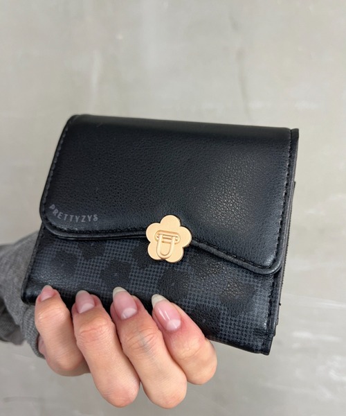 コンパクトウォレット フラワー＆リーフ コンパクトウォレット フラワー＆リーフ