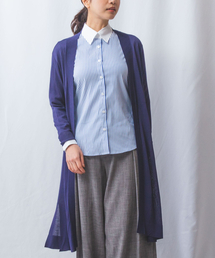 【NARACAMICIE】トッパー着流しカーディガン