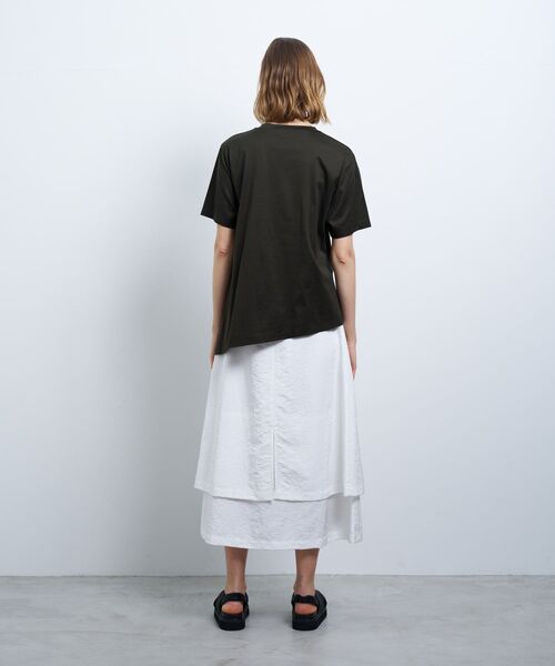 き*こ様 【新品】LANVINSPORT レディース Tシャツ ランバン LANVIN CURBLACE OVERSIZED T-SHIRT （OPTIC WHITE