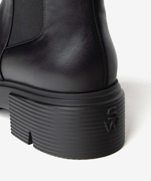 STUART WEITZMAN（スチュアートワイツマン）の「STUART WEITZMAN NOLITA CHELSEA BOOTIE スチュアート・ワイツマン ノリータ チェルシー サイドゴア ブーツ（ブーツ・レディース・ブラック・36.5/37/37.5/36/35/38.5/38/35.5）」の16枚目の写真