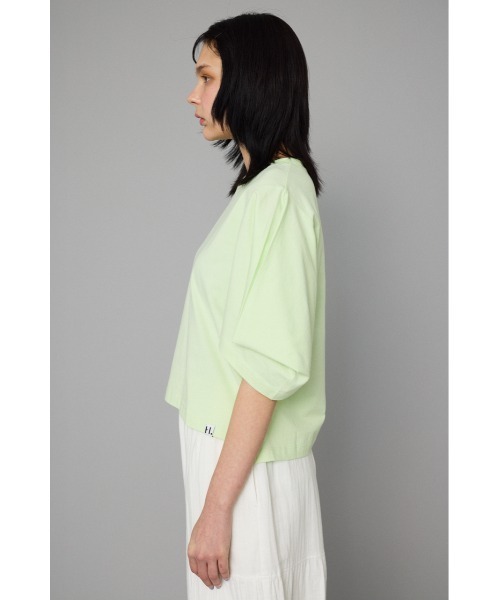 HeRIN.CYE(ヘリンドットサイ)の「Tuck sleeve cut tops タックスリーブカットトップス(Tシャツ/カットソー・レディース・ブラック/オレンジ/ホワイト/ライトグリーン・FREE)」の16枚目の写真