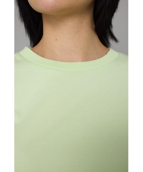 HeRIN.CYE(ヘリンドットサイ)の「Tuck sleeve cut tops タックスリーブカットトップス(Tシャツ/カットソー・レディース・ブラック/オレンジ/ホワイト/ライトグリーン・FREE)」の18枚目の写真