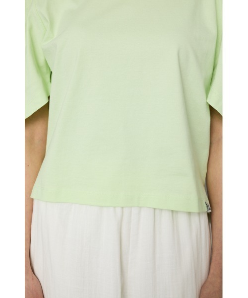 HeRIN.CYE(ヘリンドットサイ)の「Tuck sleeve cut tops タックスリーブカットトップス(Tシャツ/カットソー・レディース・ブラック/オレンジ/ホワイト/ライトグリーン・FREE)」の21枚目の写真