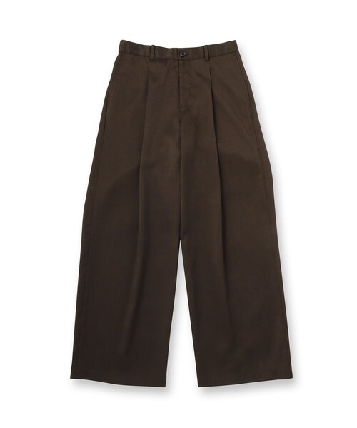 tk.TAKEO KIKUCHI（ティーケータケオキクチ）の「リネンタッチ バレルスラックス（その他パンツ・メンズ・ブラック/ブラウン系その他/オフホワイト・02/03）」の4枚目の写真