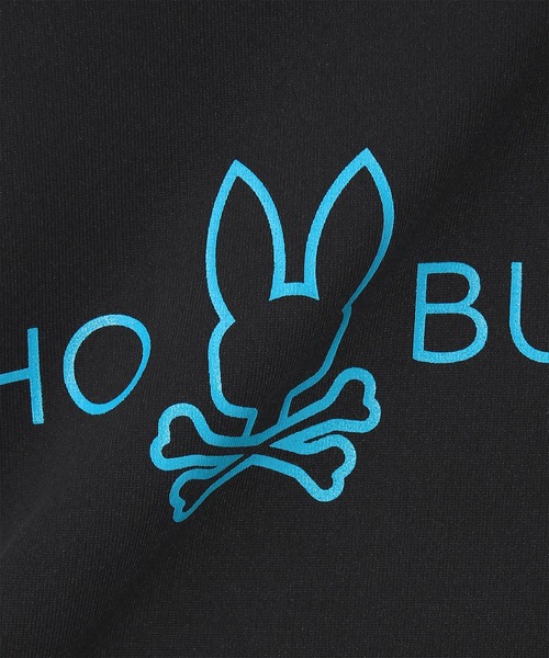 Psycho Bunny（サイコバニー）の「[WEB限定]365 UVドライ ラッシュガード（Tシャツ/カットソー・メンズ・ブラック/チャコールグレー/ホワイト・MEDIUM/LARGE/X-LARGE）」の10枚目の写真