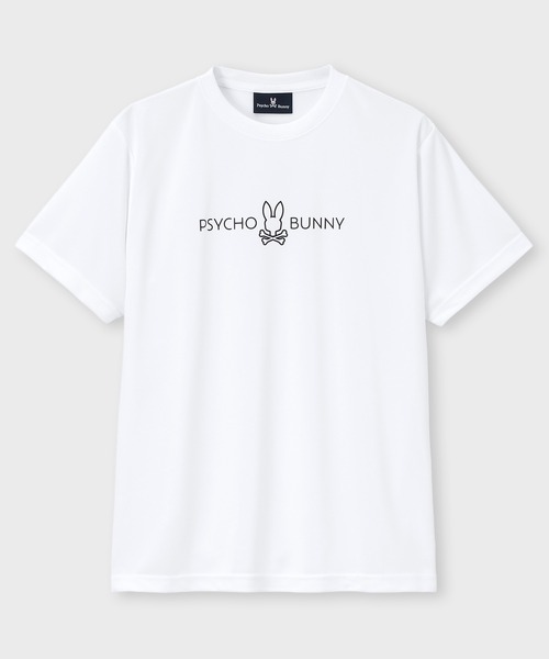 Psycho Bunny（サイコバニー）の「[WEB限定]365 UVドライ ラッシュガード（Tシャツ/カットソー・メンズ・ブラック/チャコールグレー/ホワイト・MEDIUM/LARGE/X-LARGE）」の20枚目の写真