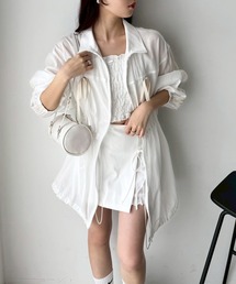 one after another NICE CLAUP | シアーリボンマウンテンパーカー(マウンテンパーカー)