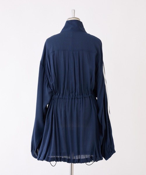 one after another NICE CLAUP（ワンアフターアナザーナイスクラップ）の「シアーリボンマウンテンパーカー（マウンテンパーカー・レディース・オフホワイト/ネイビー・FREE）」の17枚目の写真