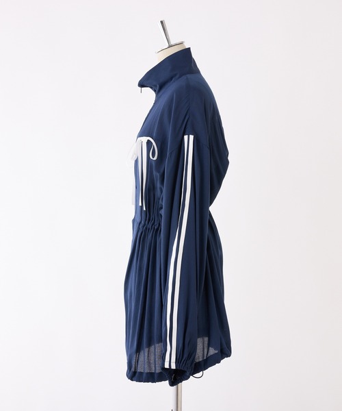 one after another NICE CLAUP（ワンアフターアナザーナイスクラップ）の「シアーリボンマウンテンパーカー（マウンテンパーカー・レディース・オフホワイト/ネイビー・FREE）」の18枚目の写真