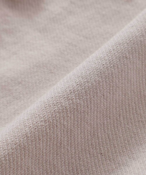 BeBe（ベベ）の「ミニウラケウエストリブハーフパンツ(80~150cm)（スウェットパンツ・キッズ・ベージュ/ネイビー・130cm/140cm/150cm）」の3枚目の写真