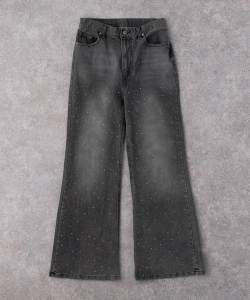 Vintage パイソン柄コーティング フレアデニム 楽天市場】V系 スキニー パンツ フレアパンツ ヴィジュアル系