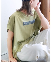 reca | ロゴプリントドルマンTシャツ(Tシャツ/カットソー)