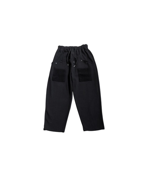 antiqua(アンティカ)の「スウェット テーパードパンツ(スウェットパンツ・レディース・ブラック/杢グレー・ONESIZE)」の8枚目の写真