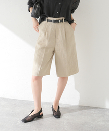 journal standard L'essage | リネンキャンバスショートパンツ(その他パンツ)