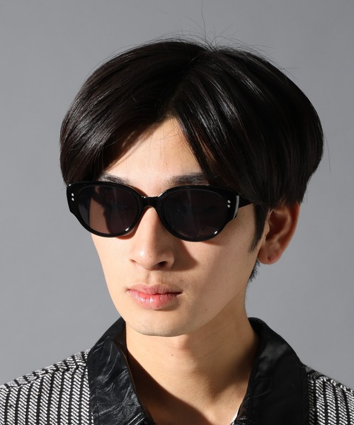 LAND MUSEUM（ランドミュージアム）の「LAND MUSEUM／オーバルキャットグラス（サングラス・メンズ・ブラック・FREE）」の8枚目の写真