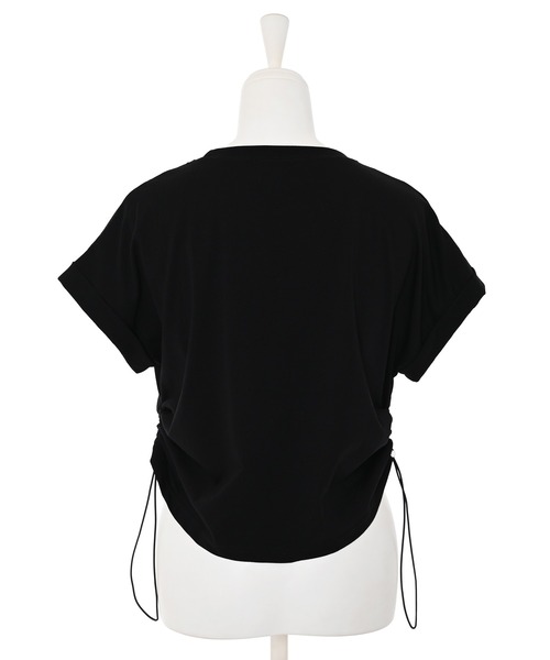 tシャツ 「Narcissus」ロゴドローコードＴシャツ レディース セール】【Narcissus】ロゴドローコードTシャツ（Tシャツ