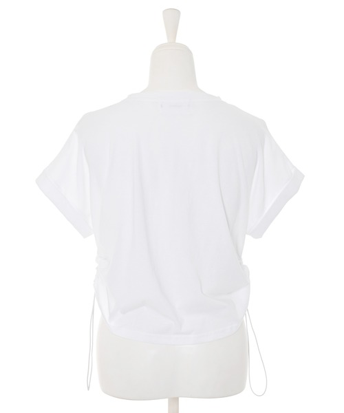 tシャツ 「Narcissus」ロゴドローコードＴシャツ レディース セール】【Narcissus】ロゴドローコードTシャツ（Tシャツ