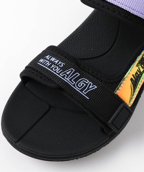 algy(アルジー)の「ベルトサンダル(サンダル・キッズ・ラベンダー/サックスブルー・24/22/20)」の5枚目の写真