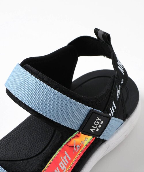 algy(アルジー)の「ベルトサンダル(サンダル・キッズ・ラベンダー/サックスブルー・24/22/20)」の7枚目の写真
