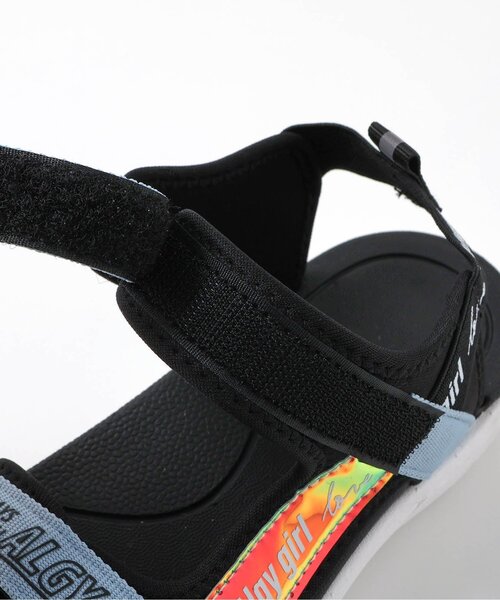 algy(アルジー)の「ベルトサンダル(サンダル・キッズ・ラベンダー/サックスブルー・24/22/20)」の8枚目の写真