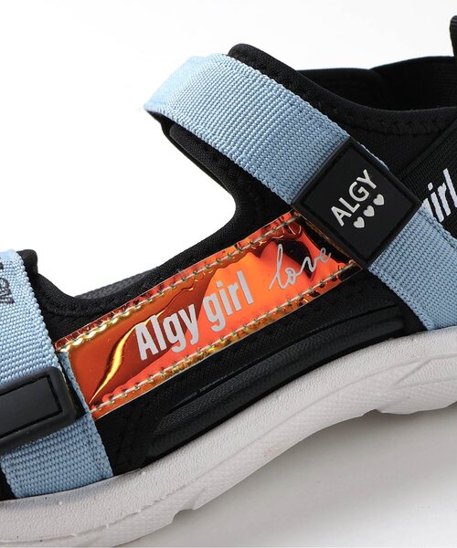 algy(アルジー)の「ベルトサンダル(サンダル・キッズ・ラベンダー/サックスブルー・24/22/20)」の9枚目の写真