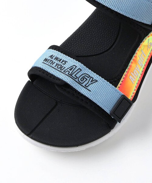 algy(アルジー)の「ベルトサンダル(サンダル・キッズ・ラベンダー/サックスブルー・24/22/20)」の10枚目の写真