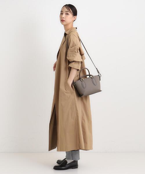 TOFF&LOADSTONE（トフアンドロードストーン）の「クープ ライトシュリンク（S）（トートバッグ・レディース・マスタード/サンドベージュ/ホワイト系/ブラック/チャコールグレー/ブラウン系その他2・00）」の9枚目の写真