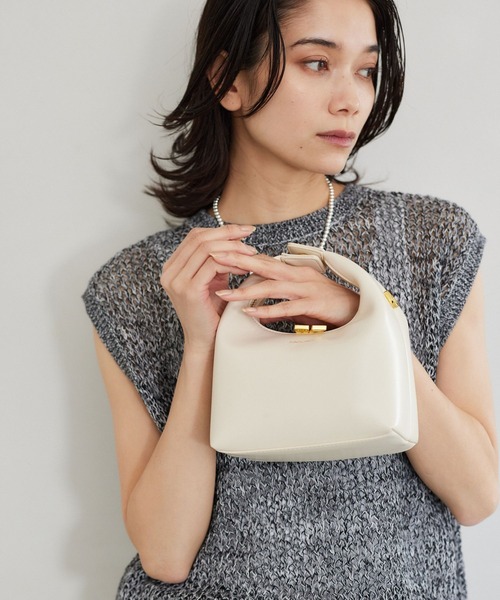 BARNYARDSTORM（バンヤードストーム）の「BARNYARDSTORM / 【SINBONO(シンボノ) 】 ショルダーバッグ（ハンドバッグ・レディース・イエロー/オフホワイト/ブラック・FREE）」の2枚目の写真