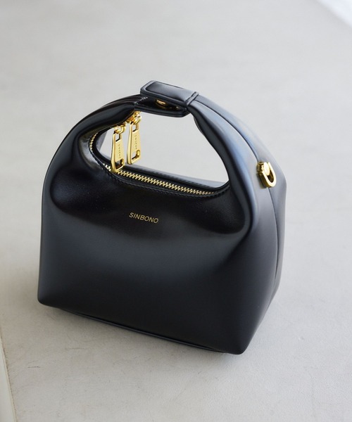 BARNYARDSTORM（バンヤードストーム）の「BARNYARDSTORM / 【SINBONO(シンボノ) 】 ショルダーバッグ（ハンドバッグ・レディース・イエロー/オフホワイト/ブラック・FREE）」の3枚目の写真