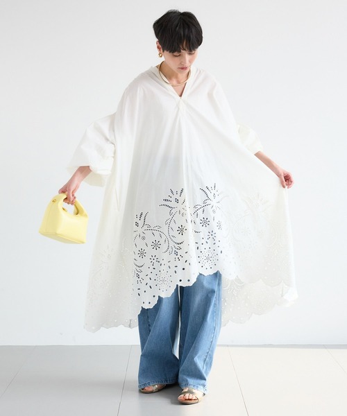 BARNYARDSTORM（バンヤードストーム）の「BARNYARDSTORM / 【SINBONO(シンボノ) 】 ショルダーバッグ（ハンドバッグ・レディース・イエロー/オフホワイト/ブラック・FREE）」の7枚目の写真