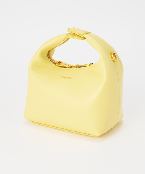 BARNYARDSTORM（バンヤードストーム）の「BARNYARDSTORM / 【SINBONO(シンボノ) 】 ショルダーバッグ（ハンドバッグ・レディース・イエロー/オフホワイト/ブラック・FREE）」の8枚目の写真