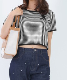 INGEBORG★新品★バックリボンプルオーバー 黒 刺繍モチーフ付きプルオーバー （スウェット）｜INGEBORG