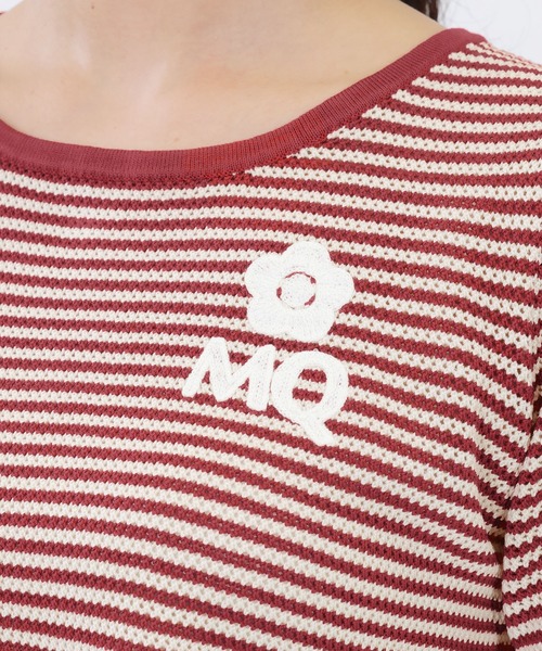 MQロゴボーダーバックリボン プルオーバー（Tシャツ/カットソー